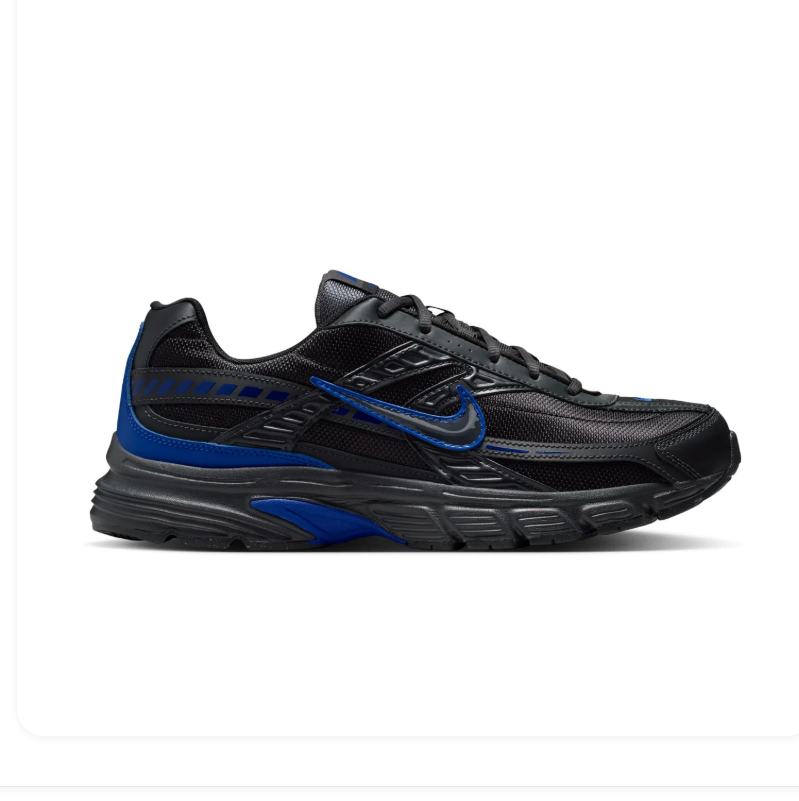 Nike Initiator Black and Royal Blue Sneakers