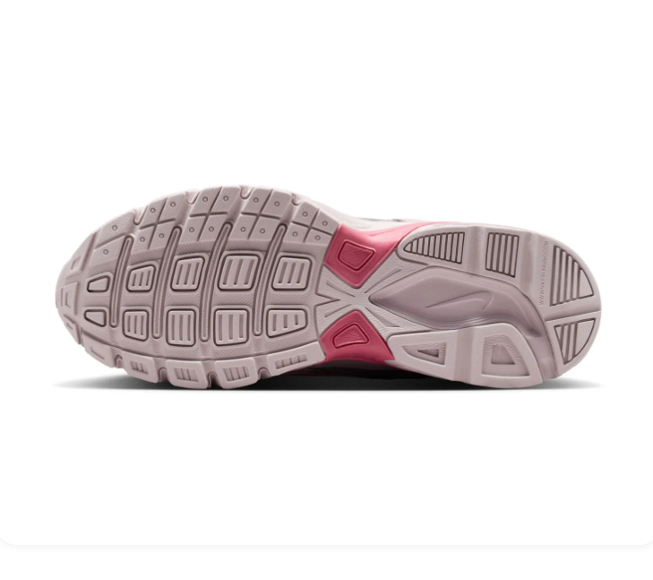 Nike Initiator White and Pale Pink Sneakers with Bright Pink Accents