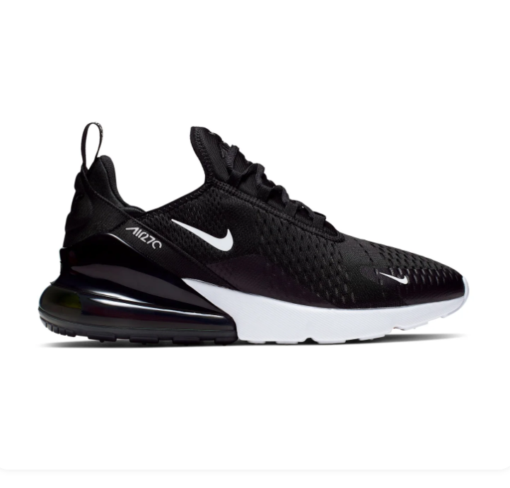 Nike Air Max 270 Black and White Sneakers