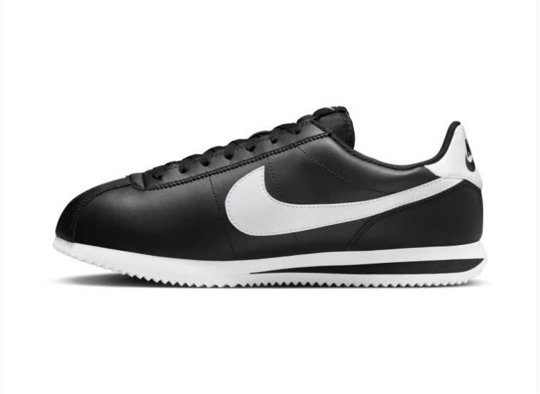 Nike Black and White Retro Low-Top Sneakers