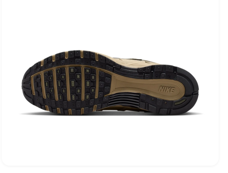 Nike Olive and Khaki Retro-Inspired Sneakers