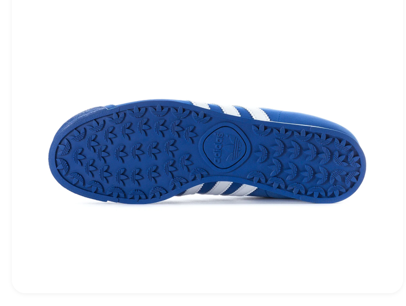 adidas Samoa Royal Blue and White Sneakers