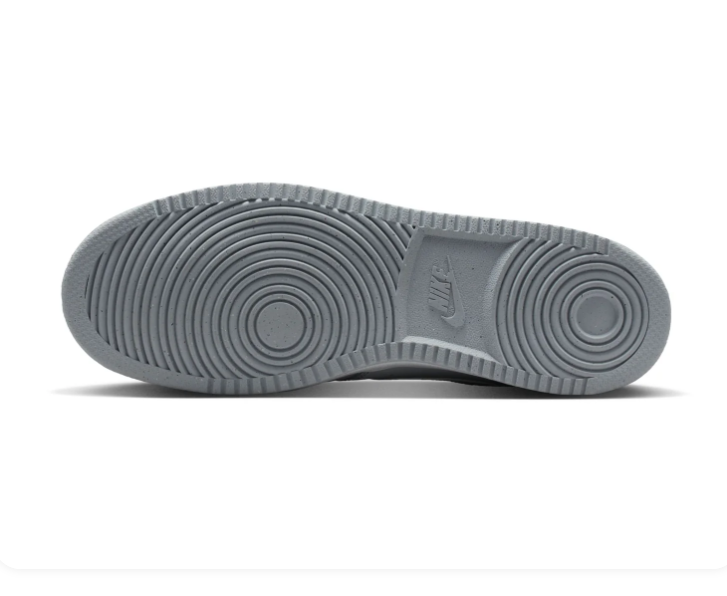 Nike Court Vision Grey and White Low-Top Sneakers