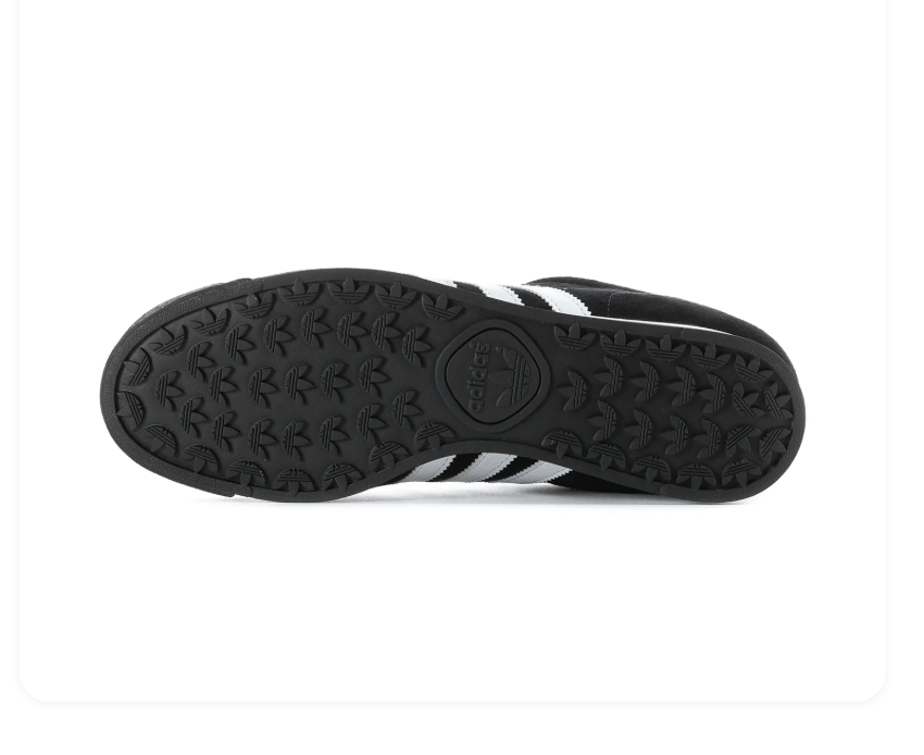 adidas Samoa Black and White Sneakers