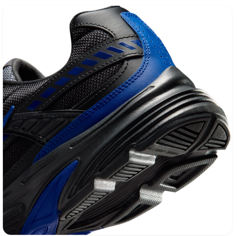 Nike Initiator Black and Royal Blue Sneakers