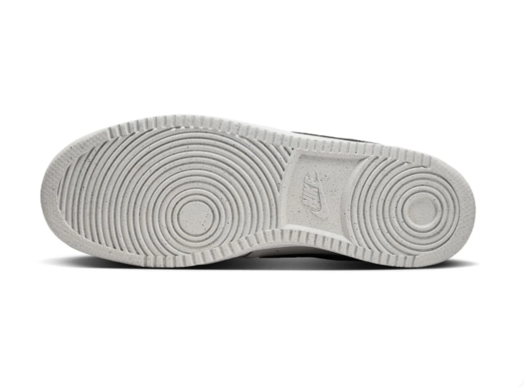 Nike Court Vision White, Light Grey and Black Low-Top Sneakers