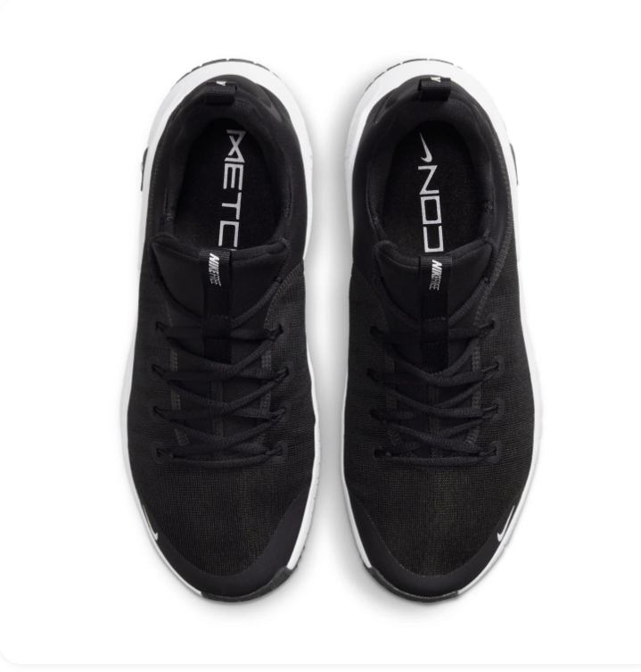 Nike Free Metcon Black and White Low-Top Sneakers