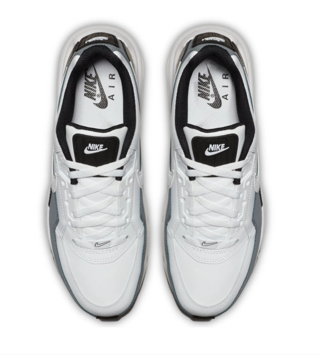 Nike Air Max White, Grey and Black Low-Top Sneakers