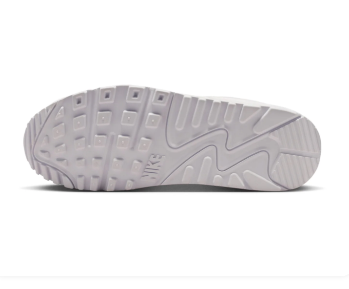 Nike Air Max 90 All-White Low-Top Sneakers