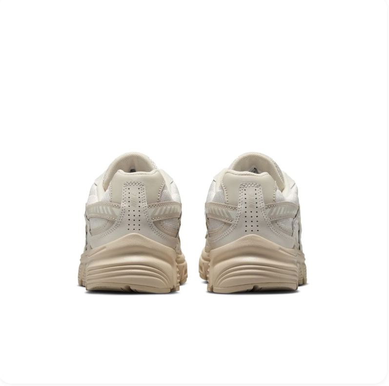 Nike Cream and Beige Retro-Inspired Sneakers