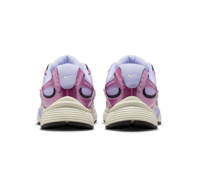 Nike Lavender and Metallic Pink Mesh Sneakers with Cream Sole