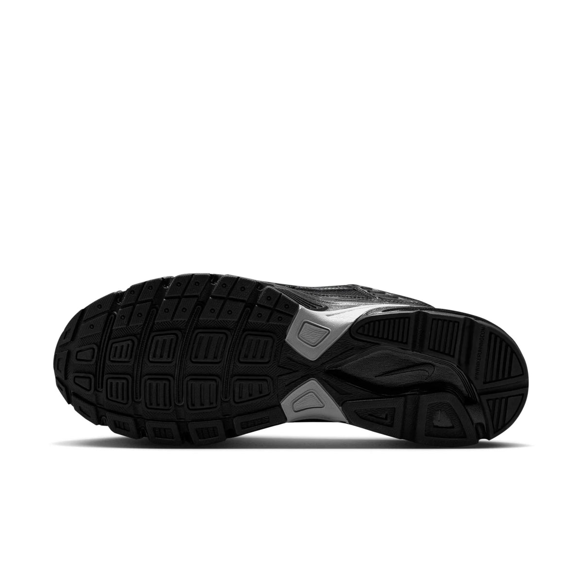 Nike Initiator Black and Metallic Silver Sneakers