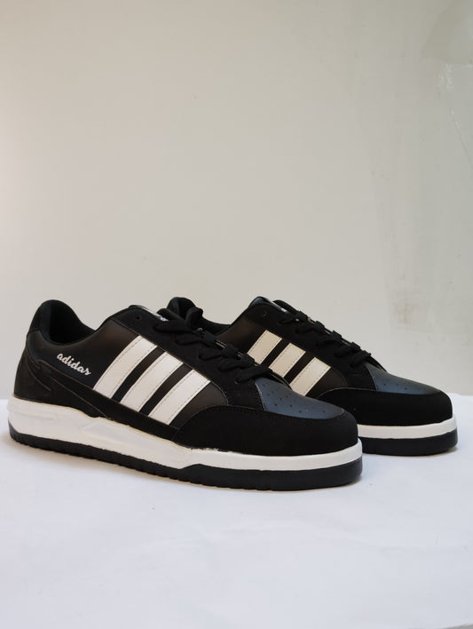 Black & White Classic Sneakers For Men