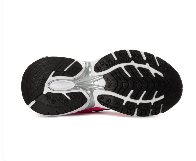 adidas Adistar White and Hot Pink Chunky Sneakers