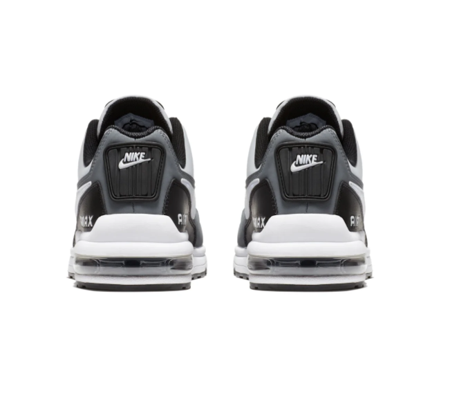 Nike Air Max White, Grey and Black Low-Top Sneakers