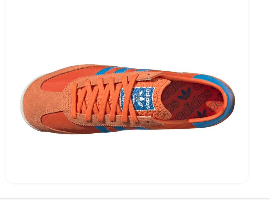 adidas SL 72 Orange and Blue Retro Sneakers