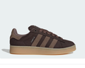 adidas Campus Dark Brown and Taupe Sneakers with Gum-Colored Sole