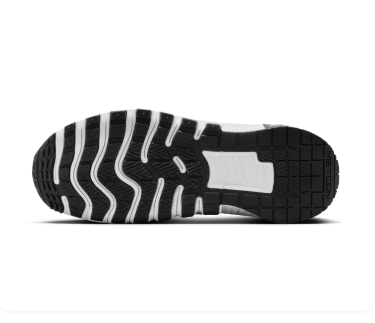 Nike Free Metcon Black and White Low-Top Sneakers