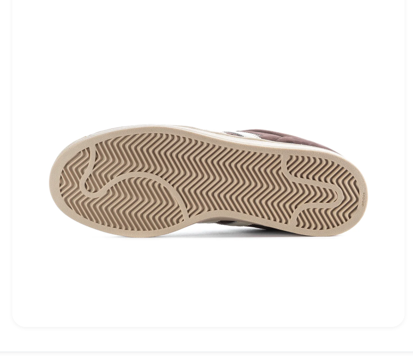 adidas Superstar Brown and Cream Shell-Toe Sneakers