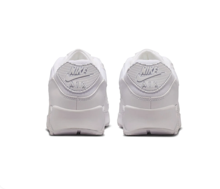 Nike Air Max 90 All-White Low-Top Sneakers