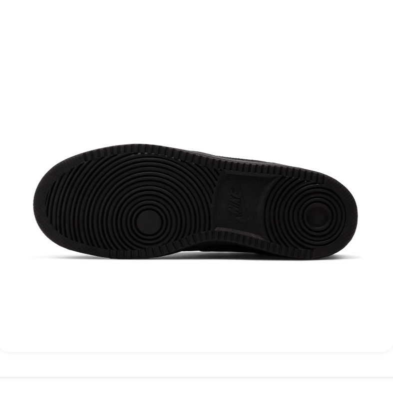 Nike All-Black High-Top Court Sneakers