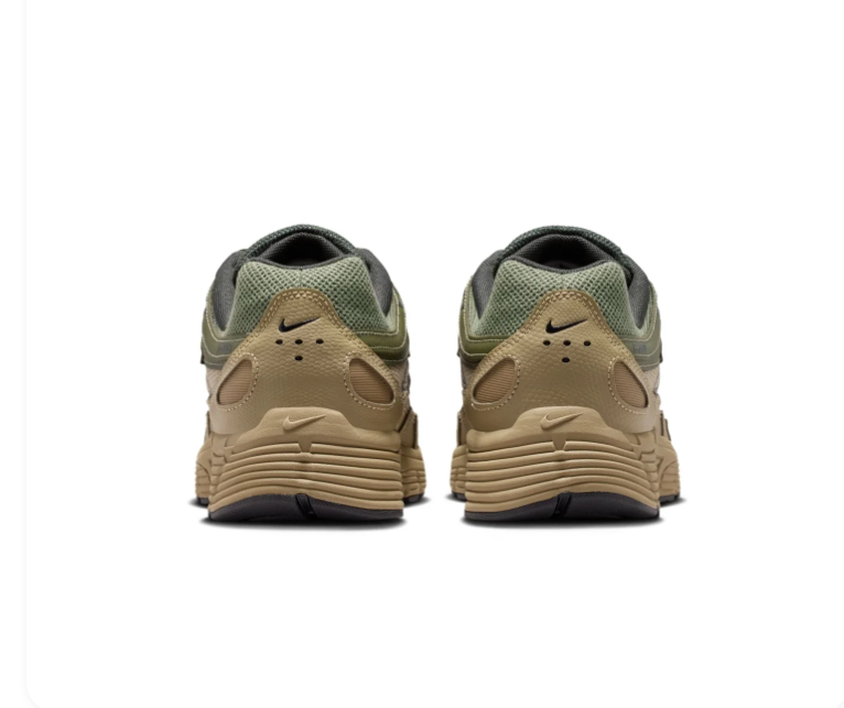 Nike Olive and Khaki Retro-Inspired Sneakers